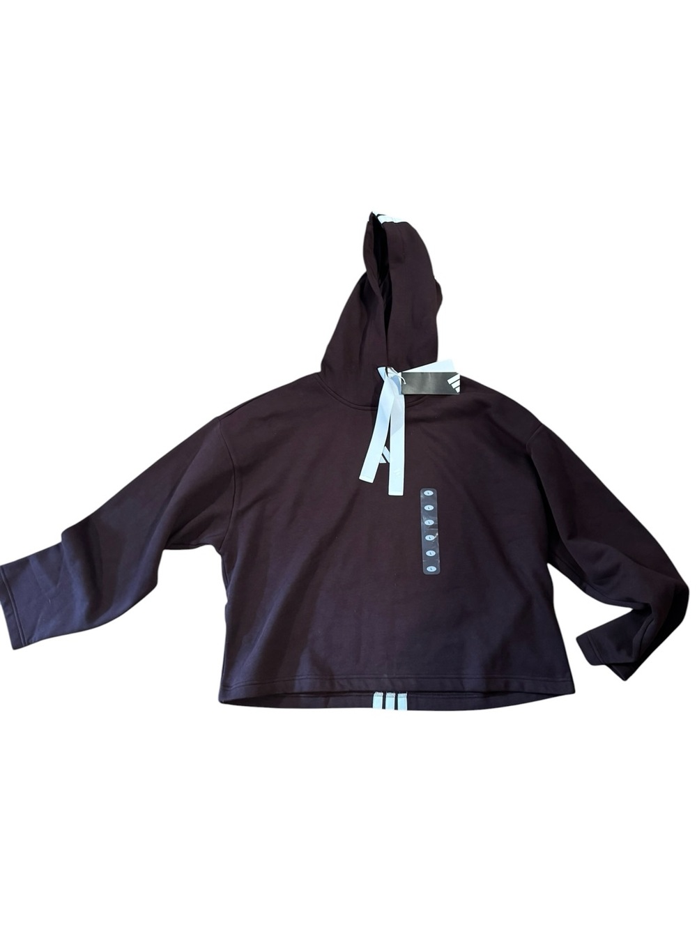 NWT Adidas Cropped Sweatshirt - Plum